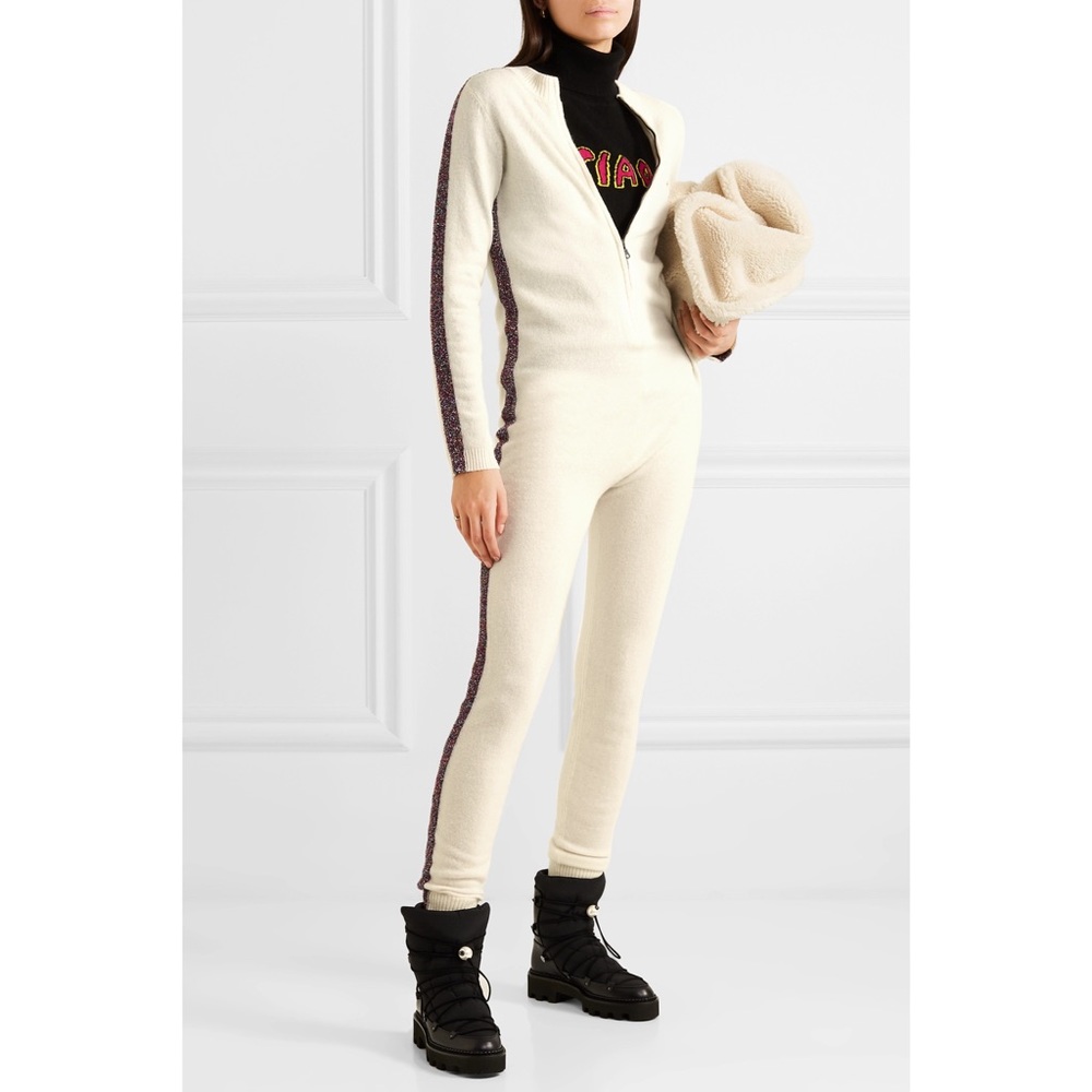 BELLA FREUD Merino Wool-Blend Jumpsuit